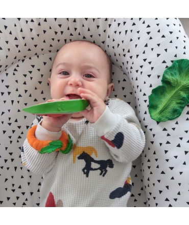 Mordedor de Caucho Natural Wally La Sandía Oli&Carol - Aúpa Organics