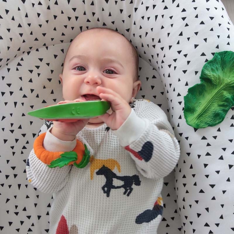 Mordedor de Caucho Natural Wally La Sandía Oli&Carol - Aúpa Organics