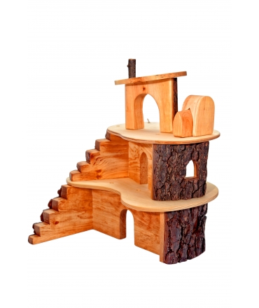 Juguete casa del árbol de madera | Aúpa Organics