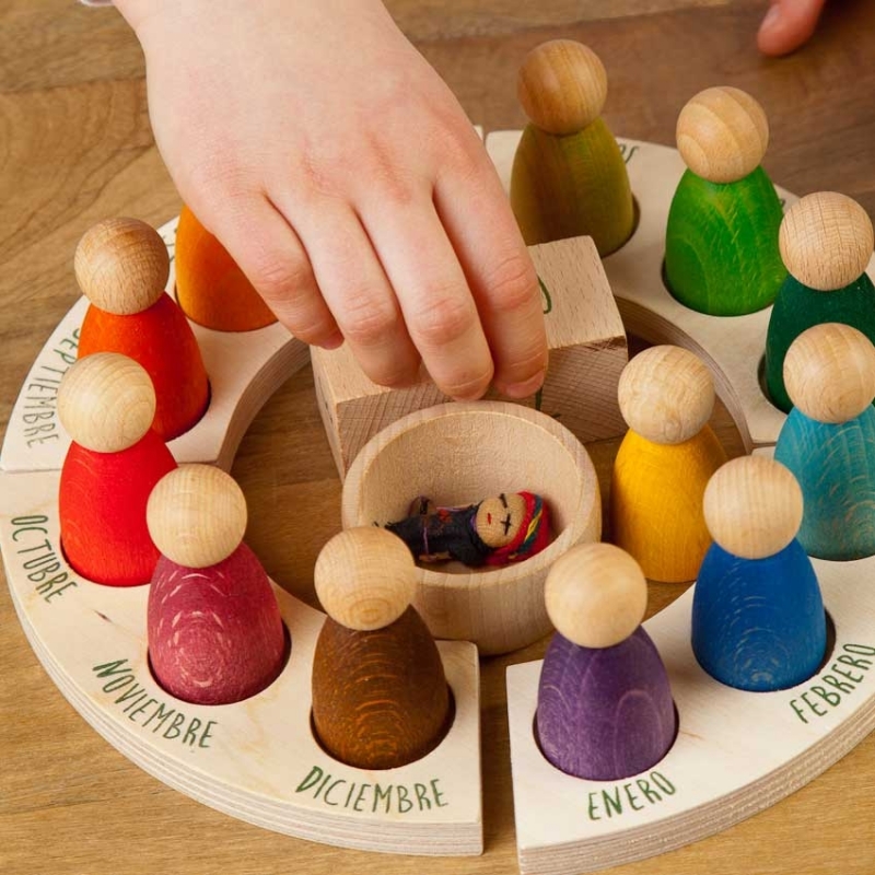 Calendario Waldorf anual de Grapat | Aúpa Organics