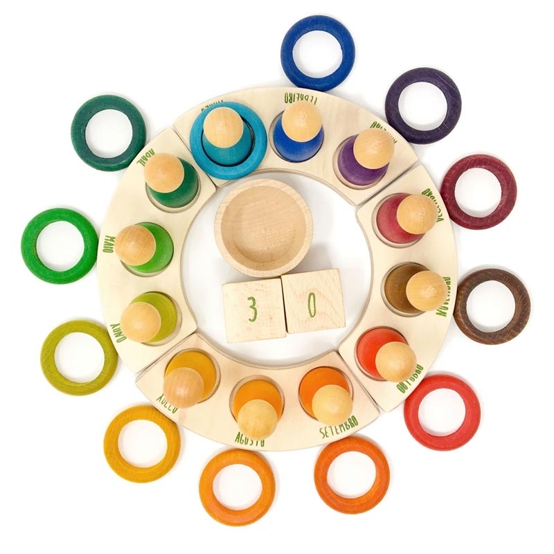 12 Anillas de 12 Colores - Grapat