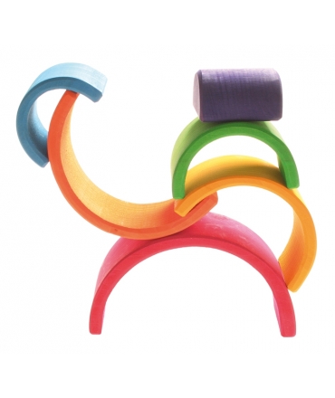 Arco Iris Waldorf de 6 piezas