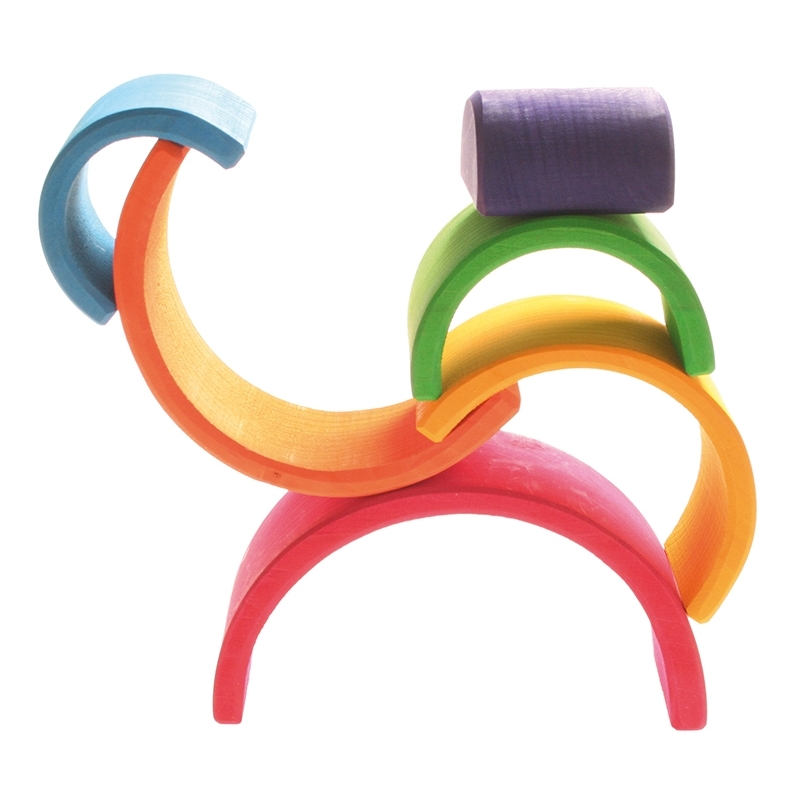 Arco Iris Waldorf de 6 piezas - Grimm's