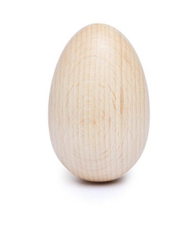 Huevo de Madera 7 cm Juego CC_CU10