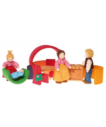 Arco Iris Waldorf de 6 piezas - Grimm's