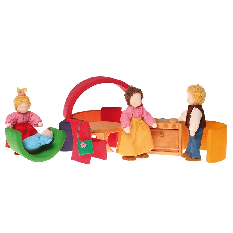 Arco Iris Waldorf de 6 piezas - Grimm's