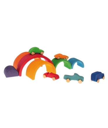 Arco Iris Waldorf de 6 piezas