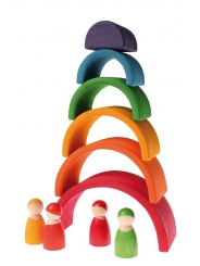 Arco Iris Waldorf de 6 piezas