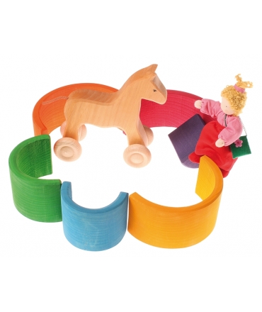 Arco Iris Waldorf de 6 piezas - Grimm's