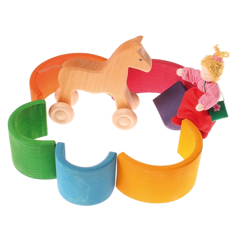 Arco Iris Waldorf de 6 piezas - Grimm's