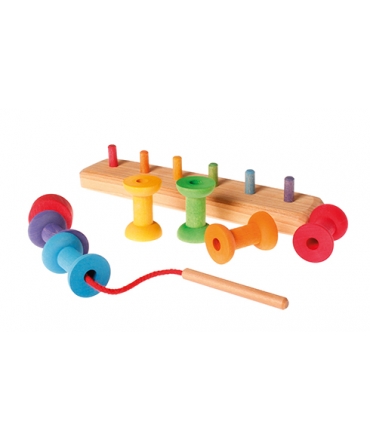 Carretes para Encajar y Enhebrar - Grimm's