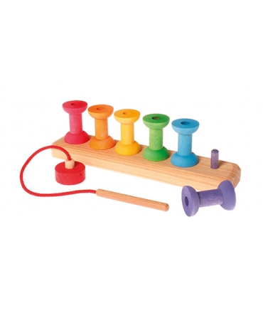 Carretes para Encajar y Enhebrar - Grimm's