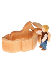 Casa Apilable de Madera Natural - Grimm's