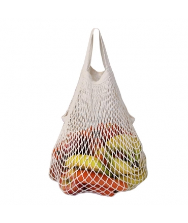 Bolsa de Red de Algodón Orgánico - Asa corta