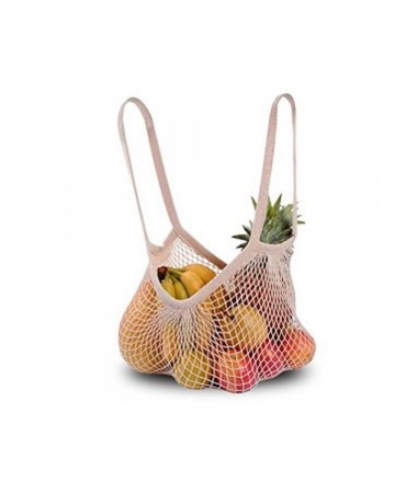 Bolsa de Red de Algodón Orgánico - Asa larga