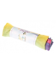 Tela de Seda Arco Iris de Sarah's Silks - Aúpa Organics