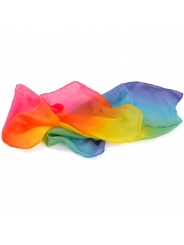 Tela de Seda Arco Iris de Sarah's Silks - Aúpa Organics