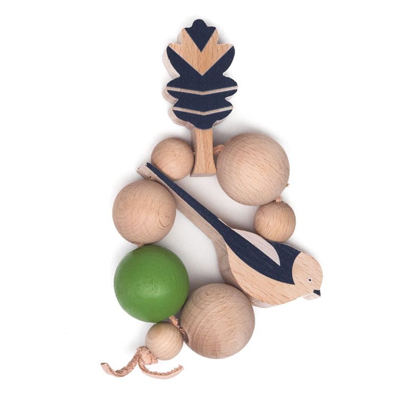 Mordedor de Madera - Pájaro