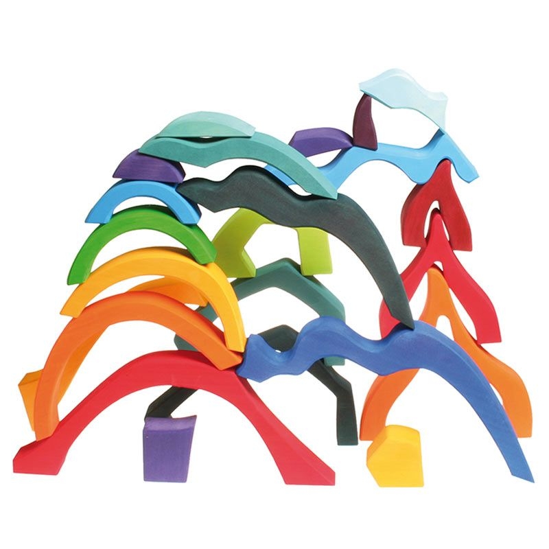 Gran Juego de Construcción Puzzle de los 4 Elementos - Grimm's