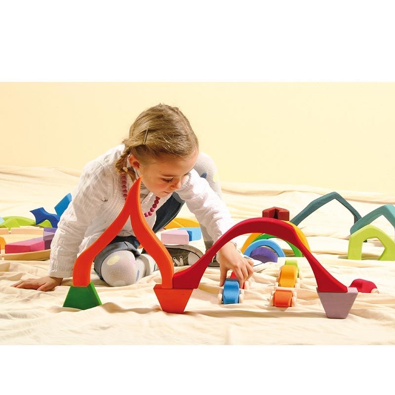 Gran Juego de Construcción Puzzle de los 4 Elementos - Grimm's