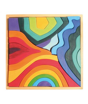 Gran Juego de Construcción Puzzle de los 4 Elementos - Grimm's