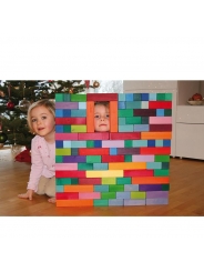 Juego de Construcción. Pirámide de Bloques Grande - Grimm's