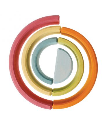 Arco Iris Pastel de 6 piezas