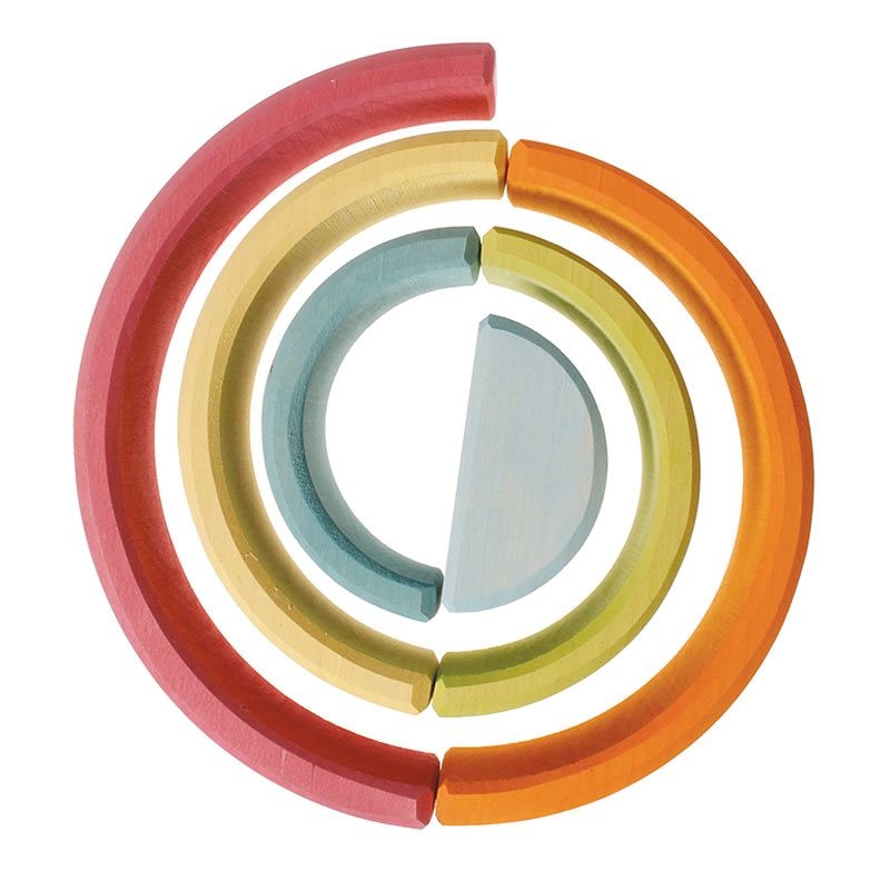 Arco Iris Pastel de 6 piezas