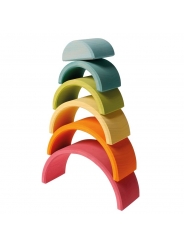 Arco Iris Pastel de 6 piezas