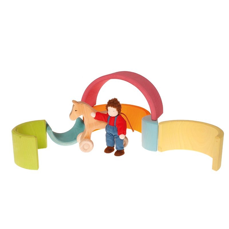 Arco Iris Pastel de 6 piezas