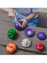 Set de Verduras de 5 Colores - Plan Toys