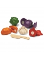 Set de Verduras de 5 Colores - Plan Toys