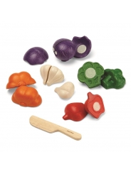 Set de Verduras de 5 Colores - Plan Toys