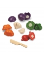 Set de Verduras de 5 Colores - Plan Toys