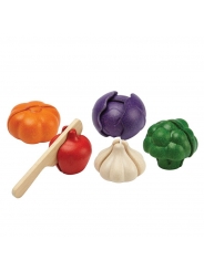 Set de Verduras de 5 Colores - Plan Toys