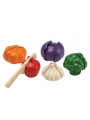 Set de Verduras de 5 Colores - Plan Toys