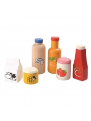 Comida y Bebida de Madera - Plan Toys
