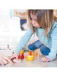 36 Piezas para Mandala - Cono Naranja