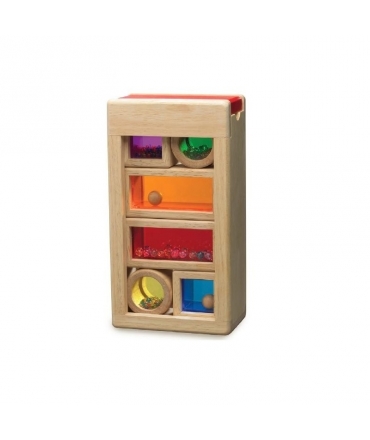 Bloques Arco Iris Translúcidos con Sonido - Aúpa Organics