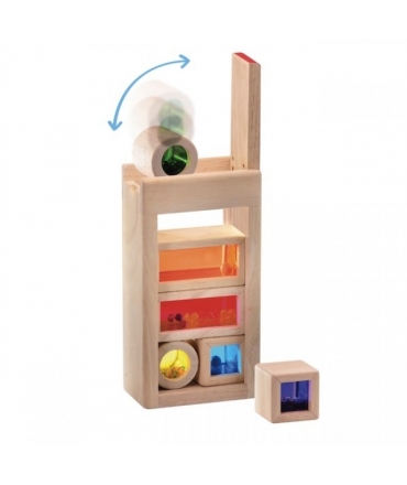 Bloques Arco Iris Translúcidos con Sonido - Aúpa Organics