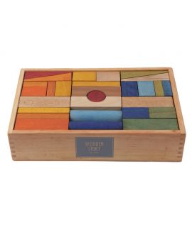 Bloques Rainbow 63 piezas XL - Wooden Story Juego WS_WS06