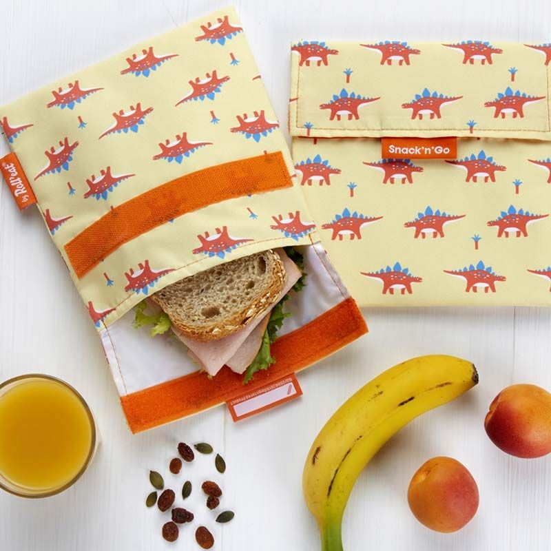 Porta Snacks Snack&Go - Dinosaurios