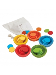Tazas Ordena y Cuenta de Plan Toys - Aúpa Organics