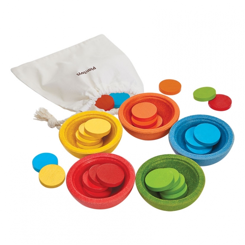 Tazas Ordena y Cuenta de Plan Toys - Aúpa Organics