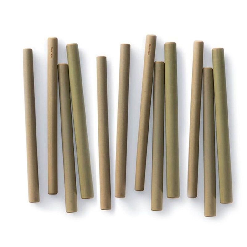 Pajitas ecológicas y reutilizables de bambú | Aúpa Organics