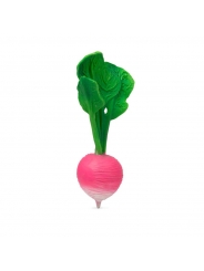 Mordedor de Caucho Natural Ramona El Rabanillo Oli&Carol - Aúpa Organics