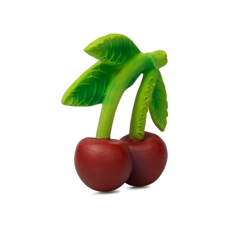 Mordedor de Caucho Natural Mery La Cereza Oli&Carol - Aúpa Organics