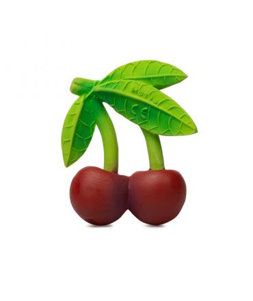 Mordedor de Caucho Natural Mery La Cereza Oli&Carol - Aúpa Organics