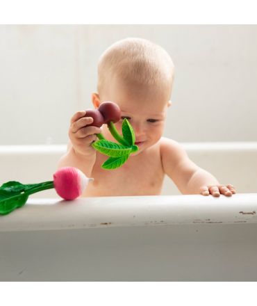 Mordedor de Caucho Natural Mery La Cereza Oli&Carol - Aúpa Organics