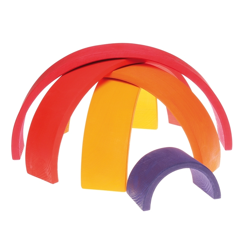 Arcoiris Waldorf grande de 12 piezas - Aúpa Organics